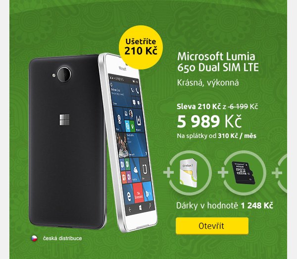 Smartphone Microsoft Lumia 650 Dual SIM LTE