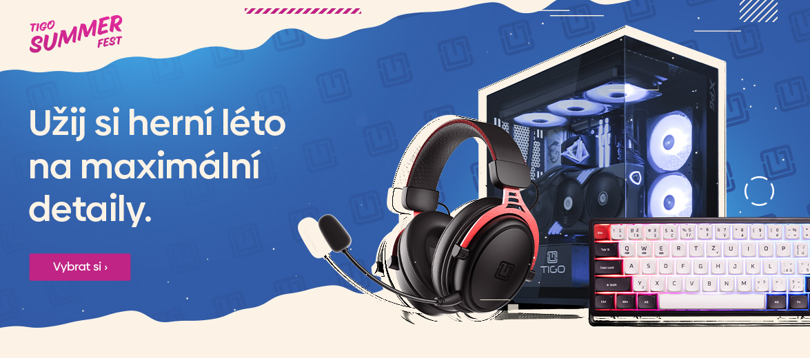 Herní léto bez záseků s TIGO mašinou!