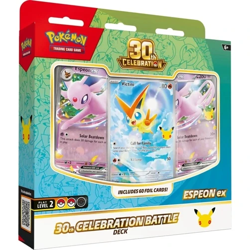 Pokémon TCG: 30th Celebration Battle Deck Espeon ex