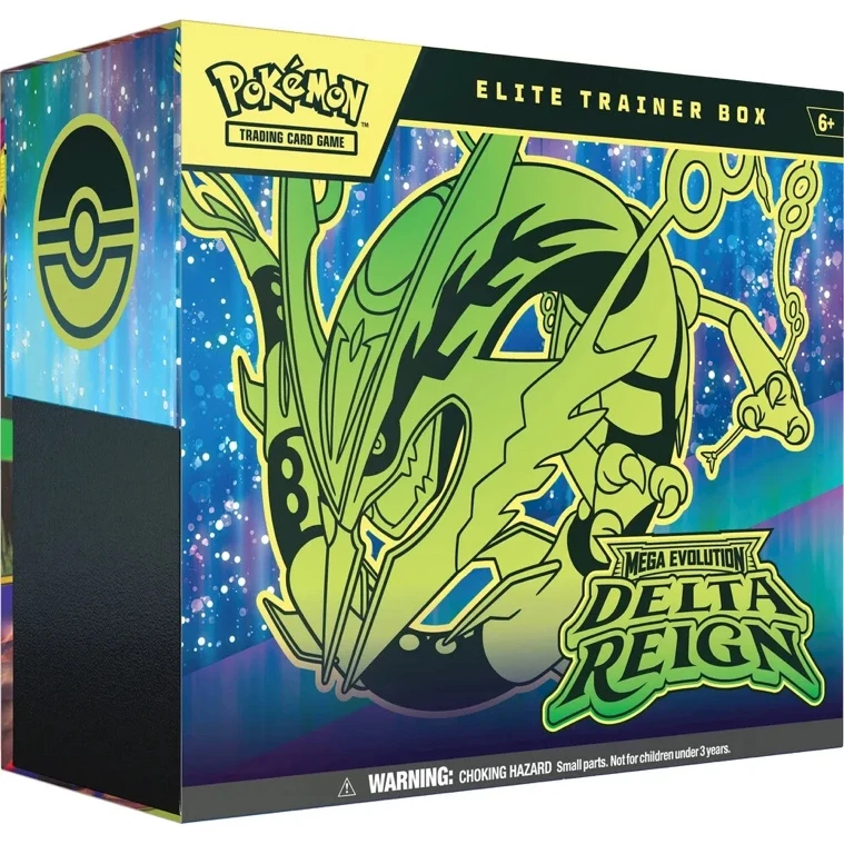Pokémon TCG Mega Evolution Delta Reign Elite Trainer Box s Mega Rayquaza