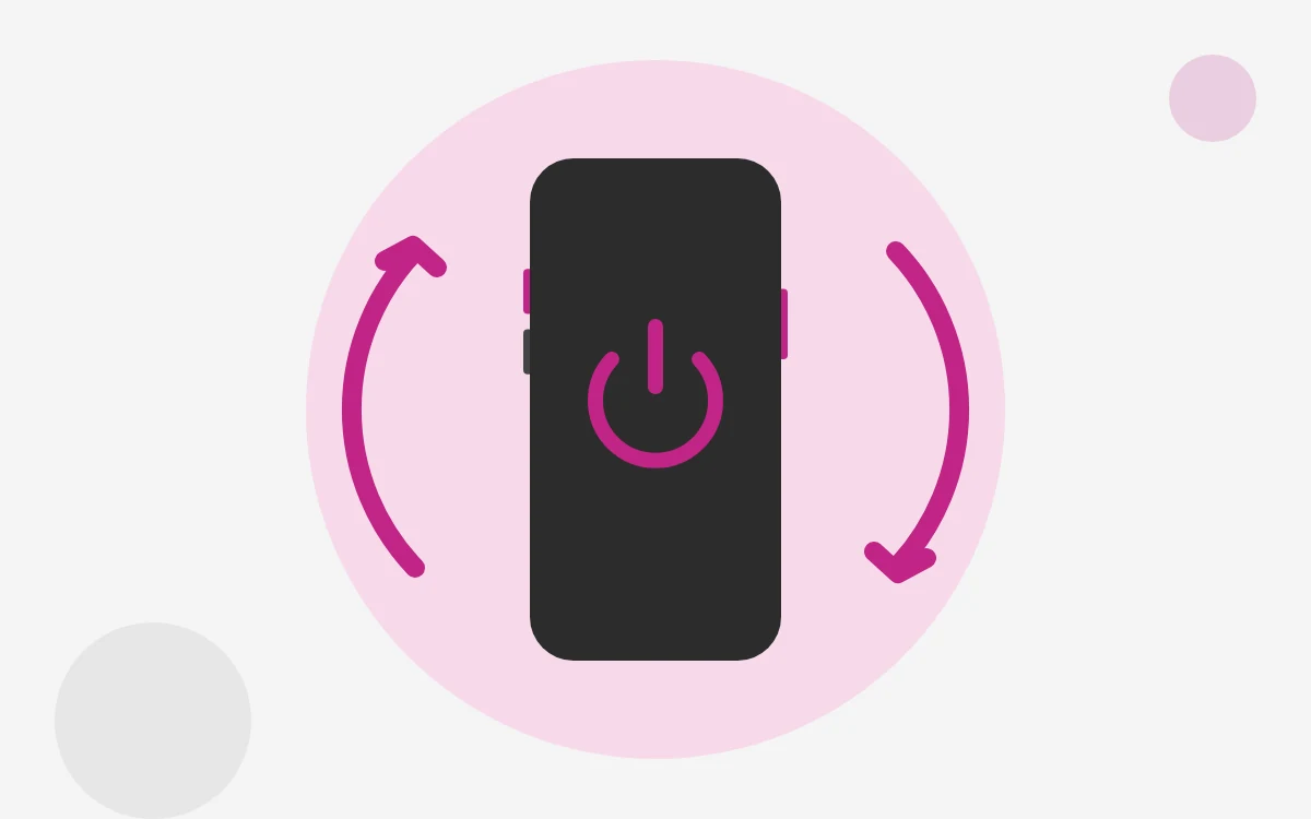 Ilustrace k návodu: Jak vypnout a restartovat iPhone