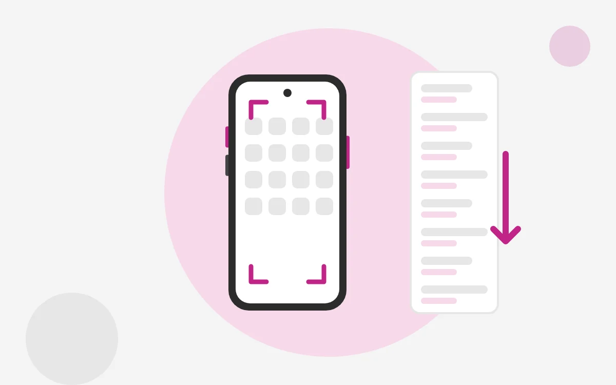 Ilustrace k návodu: Jak udělat screenshot na Androidu