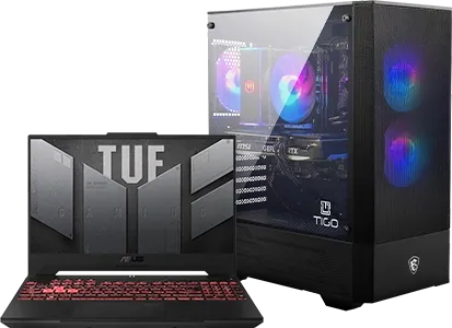 Počítač a notebook TIGO