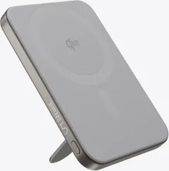iWant Qi2 5000mAh hliníková Mag+ MagSafe powerbanka se stojánkem