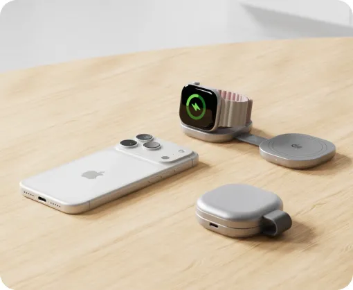 Nabíjení iPhonu na iWant UltraBase