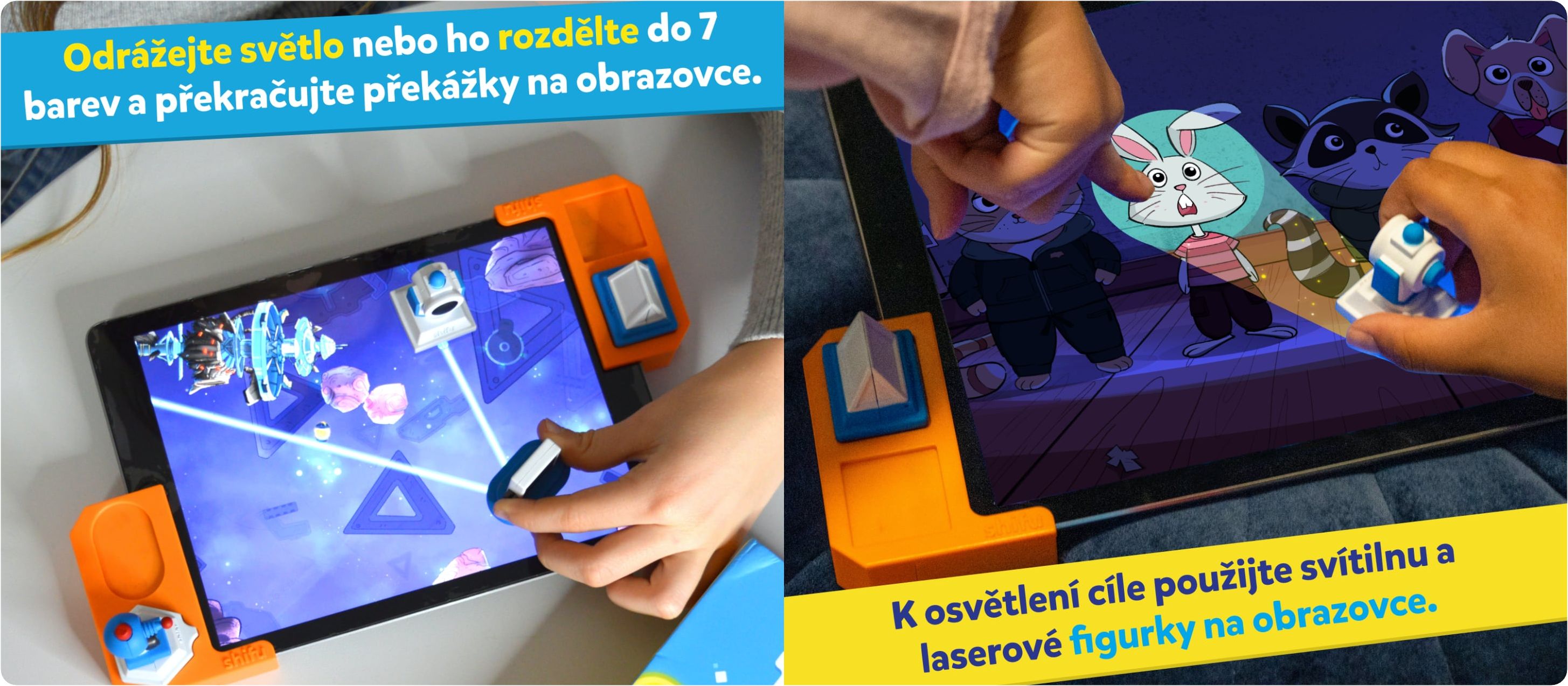 Shifu Tacto Laser – deskové hry k tabletu