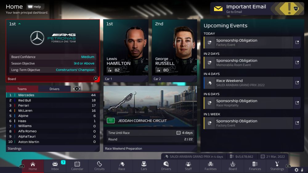 F1 Manager 2022 (PS5)