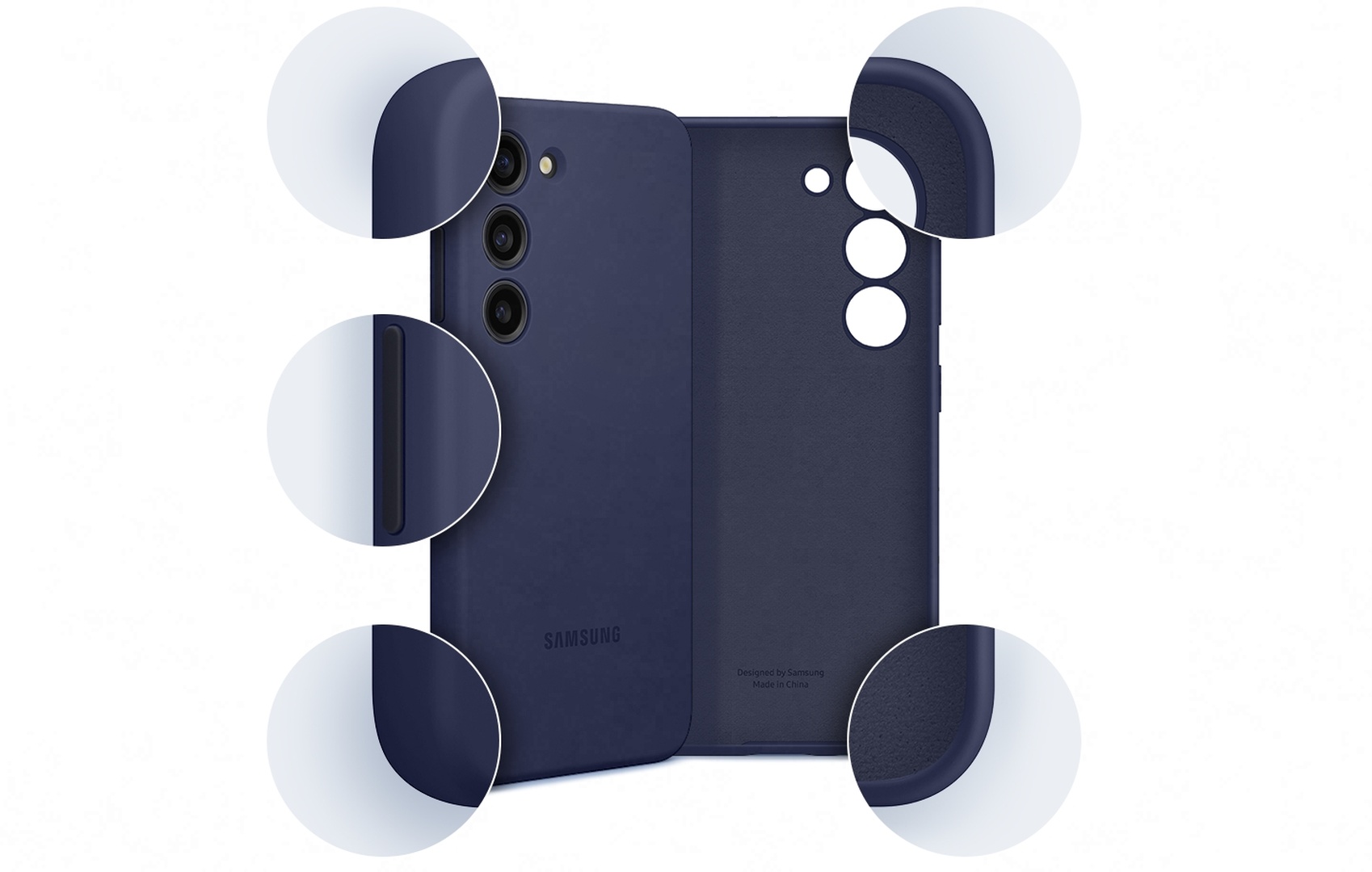 Samsung Silicone Case Galaxy S23 navy