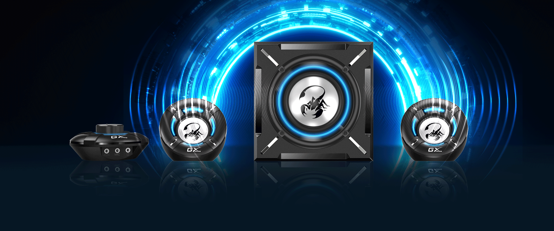 Genius GX GAMING SW-G2.1 herní reproduktory