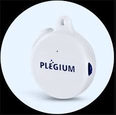 Plegium Smart Wearable – chytrý osobní alarm bílý