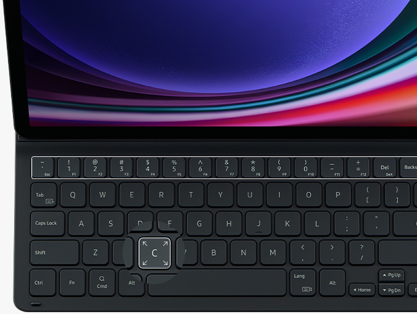 Samsung Book Cover Keyboard Slim TAB S9/S9 FE
