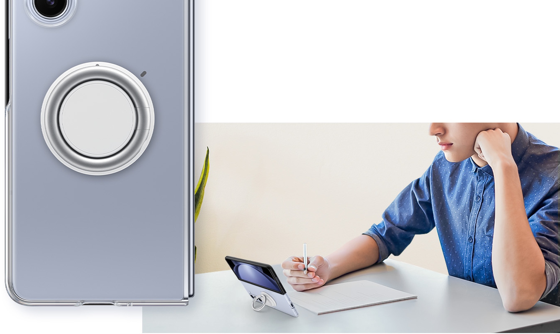 Samsung Clear Gadget kryt Z Fold5 číry