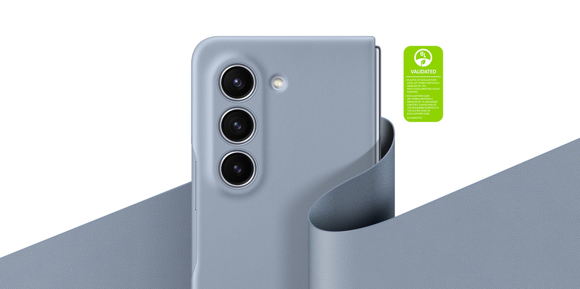 Samsung Eco-leather Case Z Fold5 Graphite