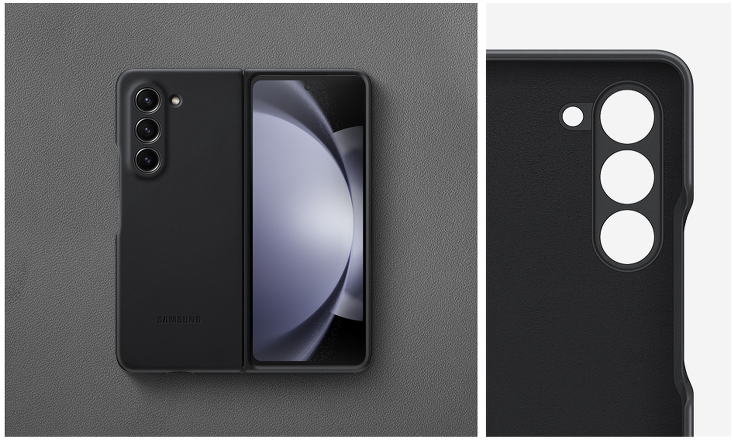 Samsung Eco-leather Case Z Fold5 Graphite