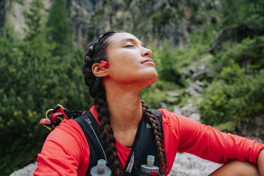 Suunto Wing slúchadlá červená