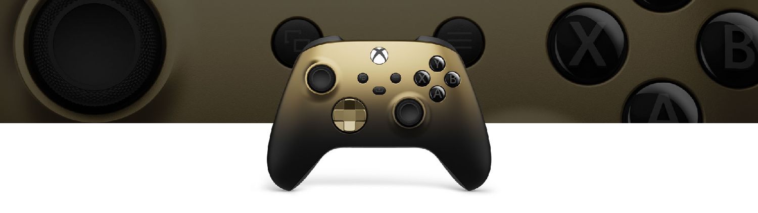 Xbox Wireless Controller Gold Shadow