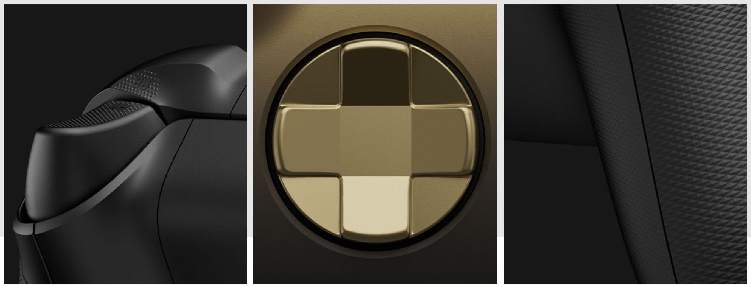 Xbox Wireless Controller Gold Shadow