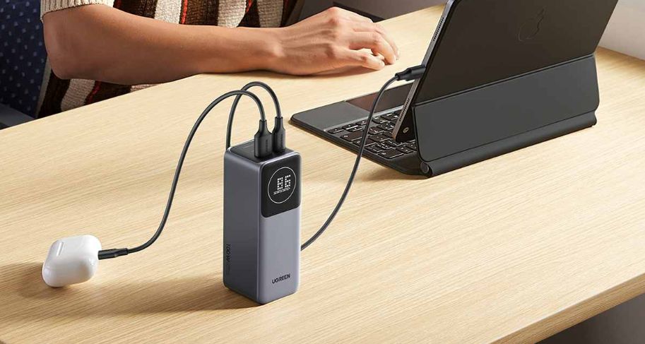 UGREEN Nexode 12000mAh Quick Charging (100W) powerbanka šedá
