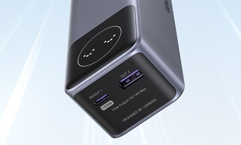 UGREEN Nexode 12000mAh Quick Charging (100W) powerbanka šedá