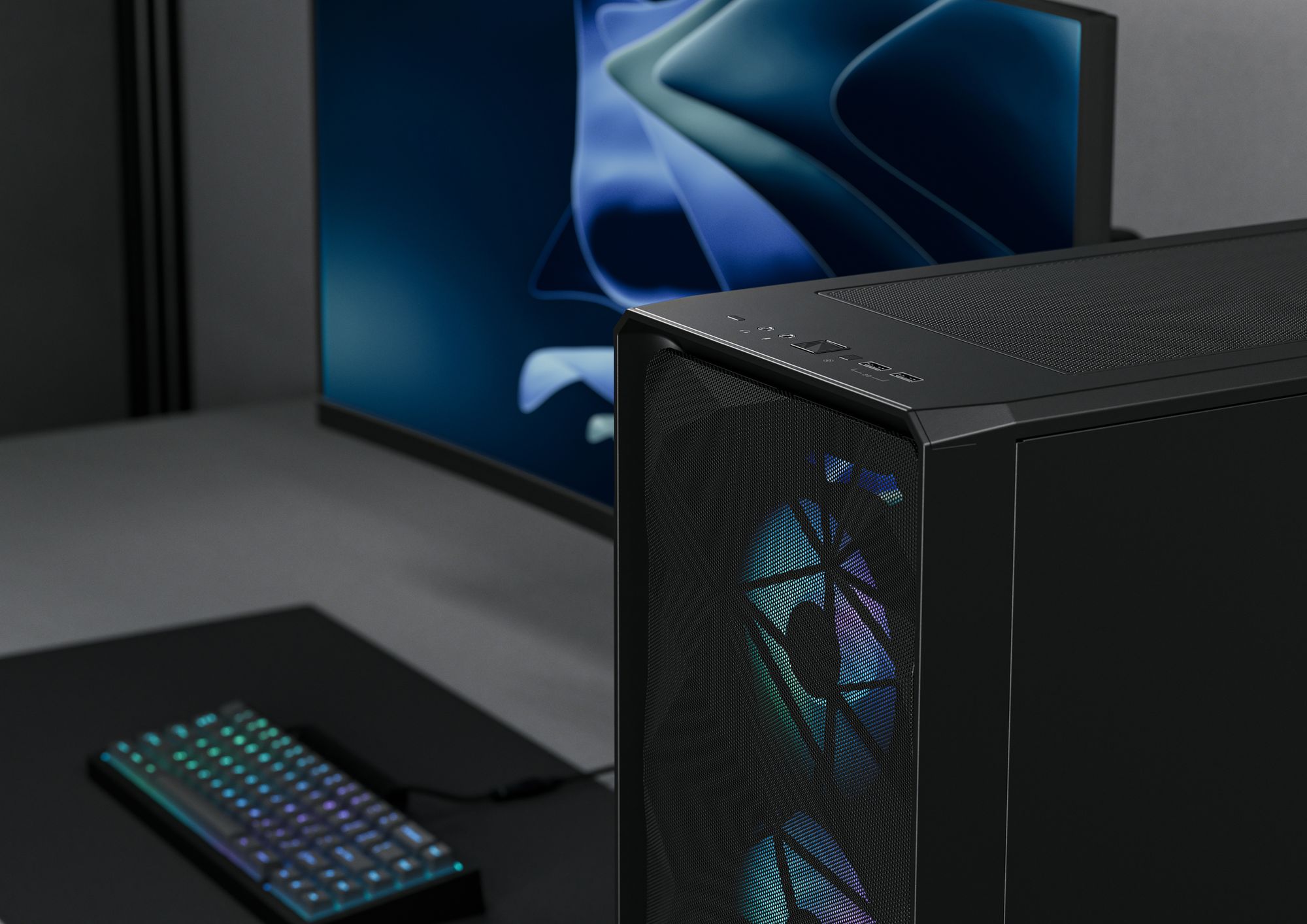 Fractal Design Meshify 2 Compact Lite Black