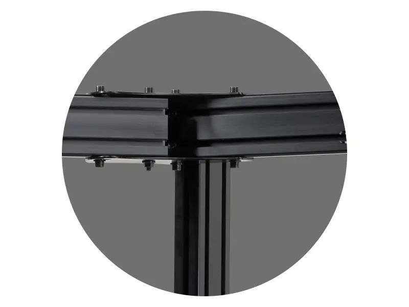 Next Level Racing ELITE Free Standing triple Monitor Stand samostatný stojan pro 3 monitory
