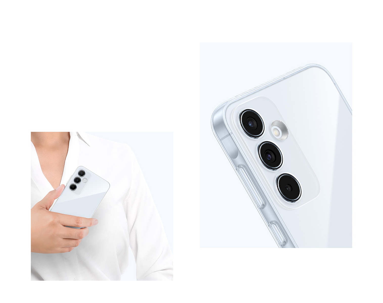 Samsung Clear Case Galaxy A55 číry