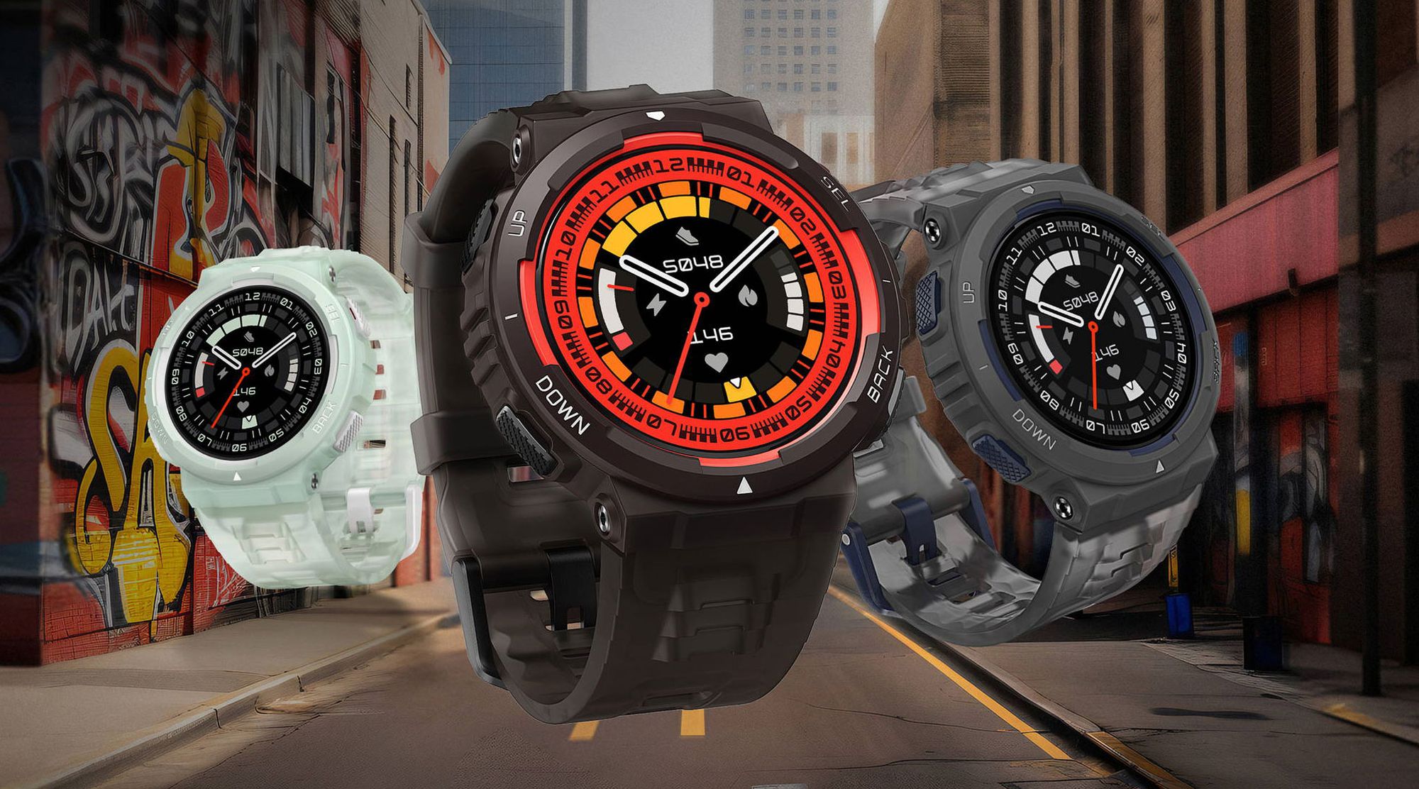 Amazfit Active Edge míntovo zelená