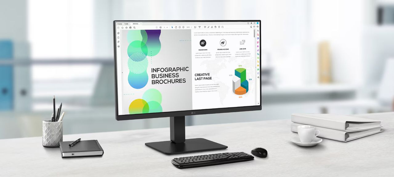 LG 27BA45QB-T monitor 27"