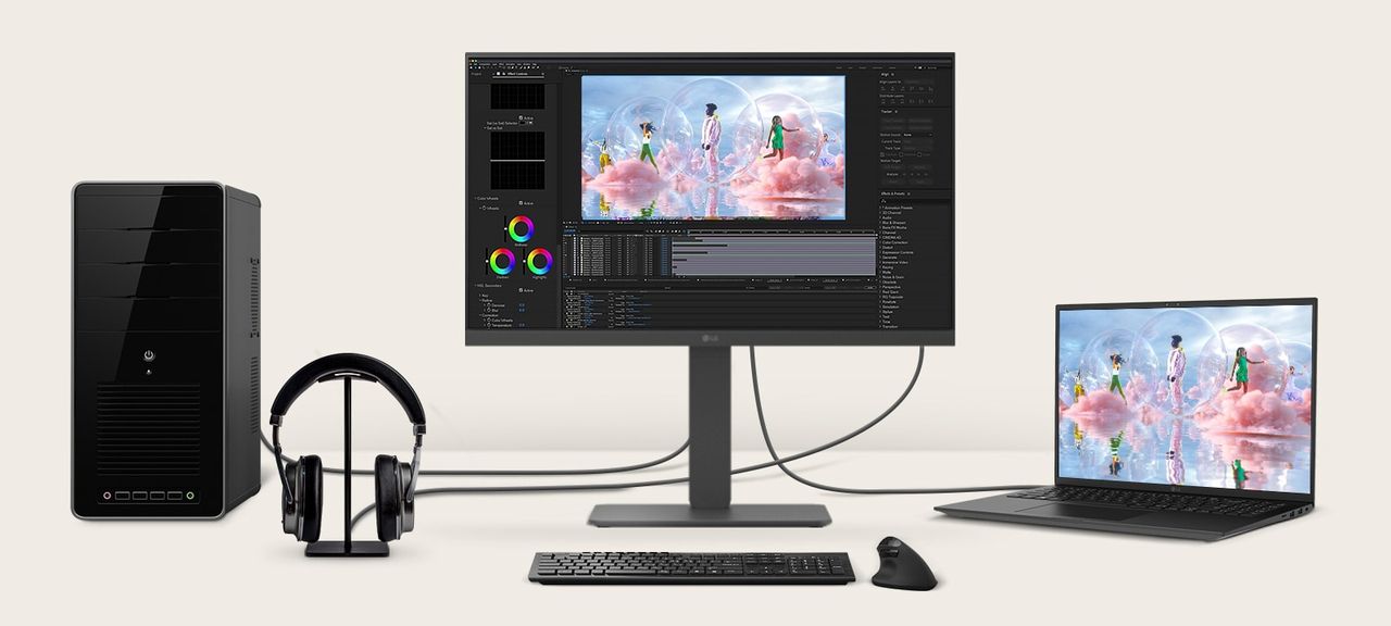 LG 27BA45QB-T monitor 27"