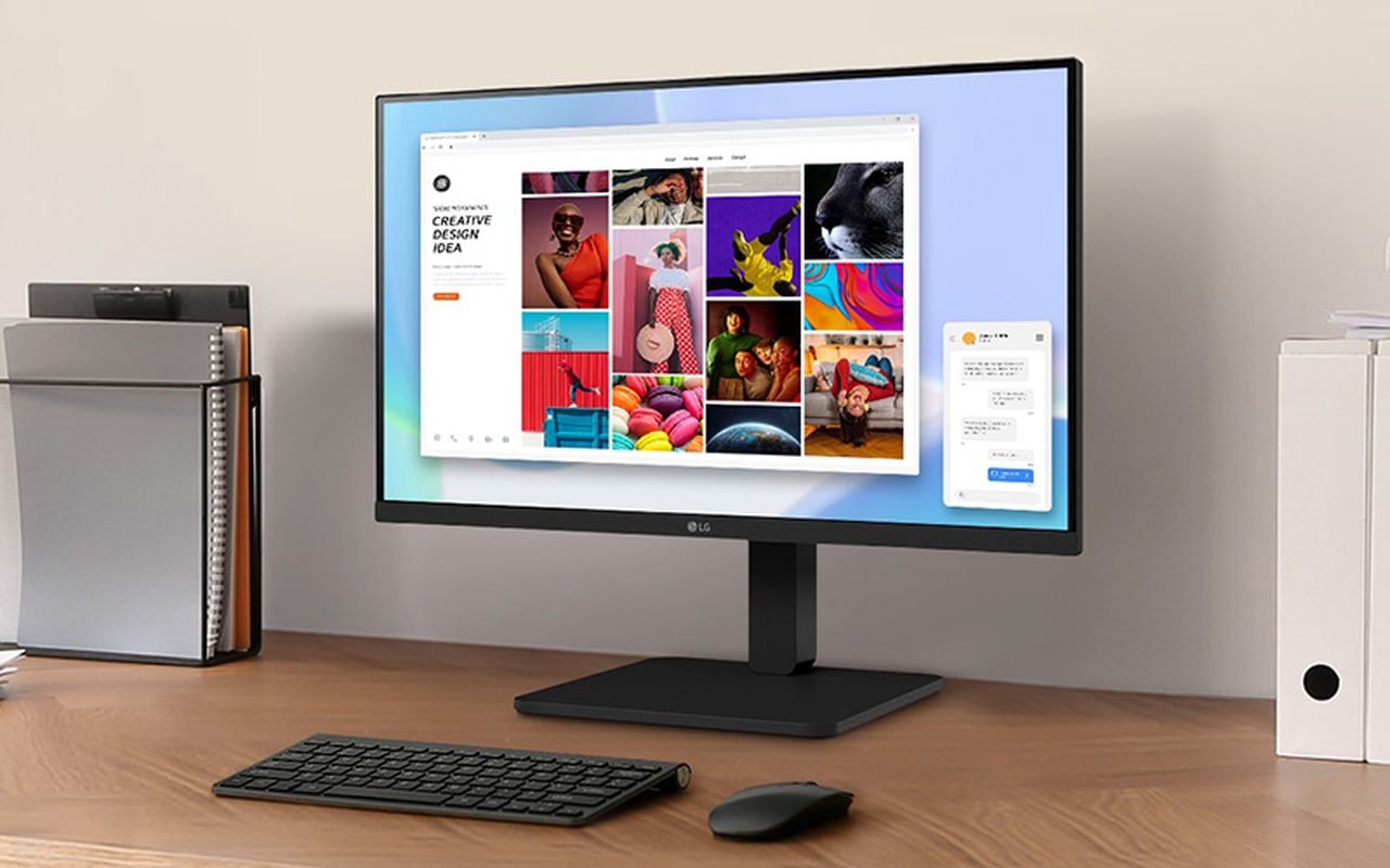 LG UltraFine 27U710B-B monitor 27"