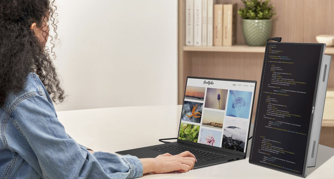 ASUS ZenScreen OLED MQ16FC přenosný monitor 16"