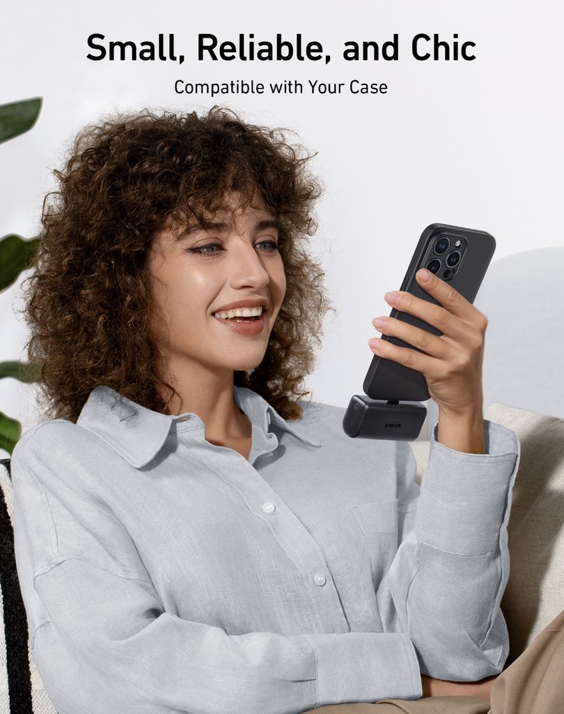 Anker Nano powerbanka (5000mAh) 22,5W černá