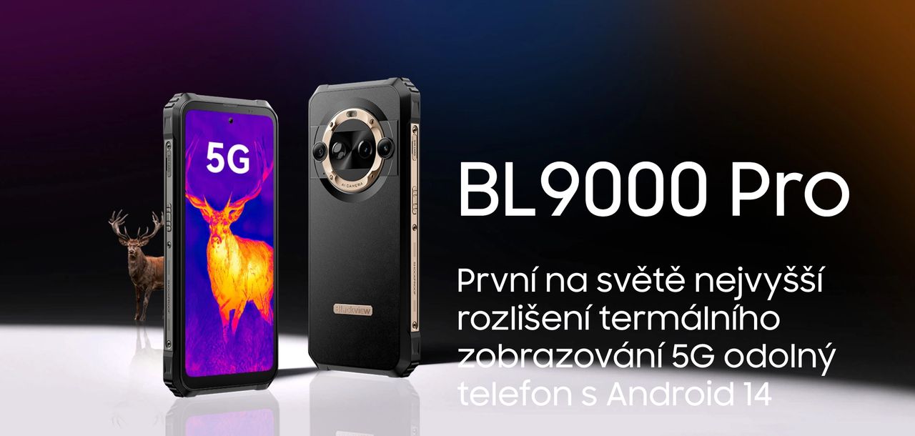 Blackview BL9000 Pro 5G 12GB/512GB černý