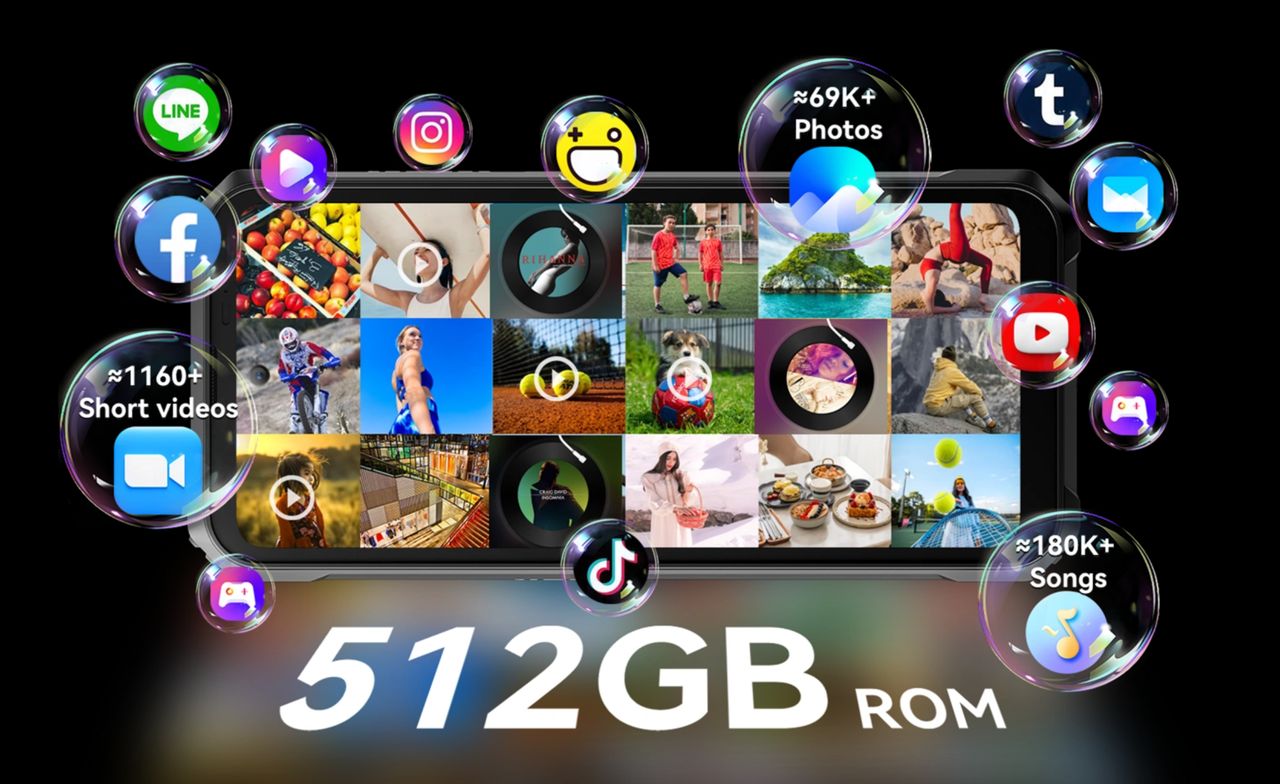 Blackview BL9000 Pro 5G 12GB/512GB černý