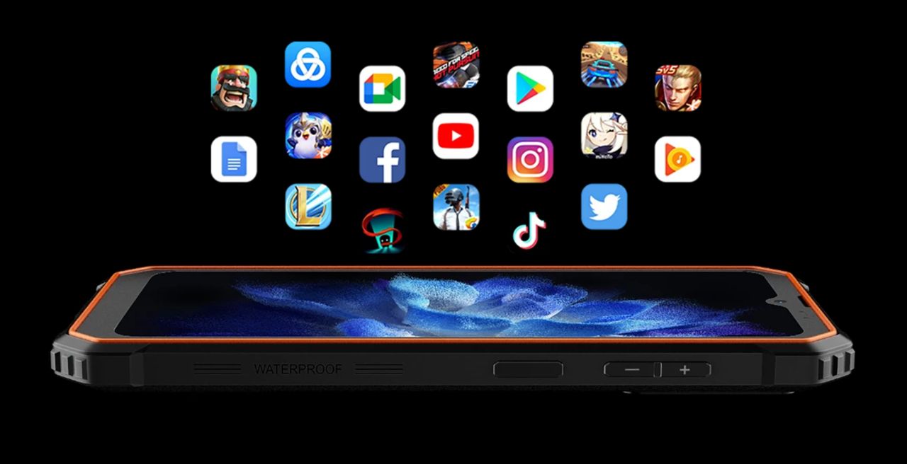 Blackview BV4800 Pro LTE 4GB/128GB černý/oranžový