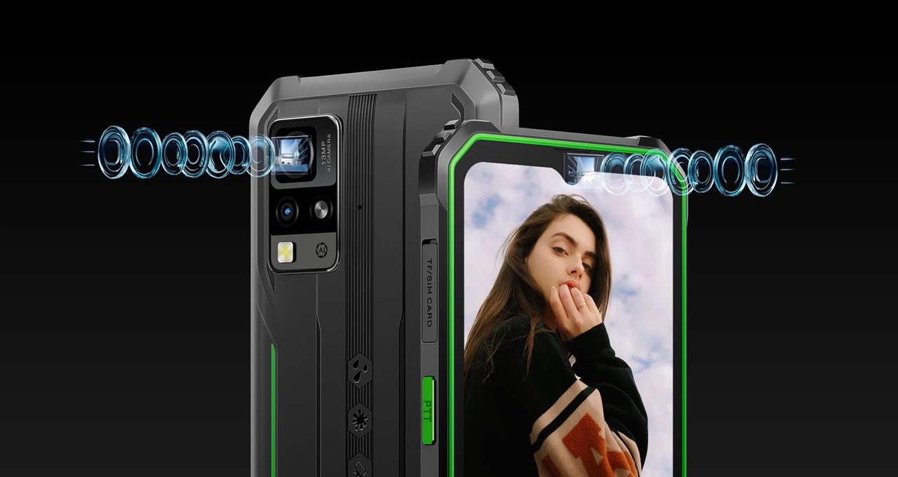 Blackview BV4800 Pro LTE 4GB/128GB černý/oranžový