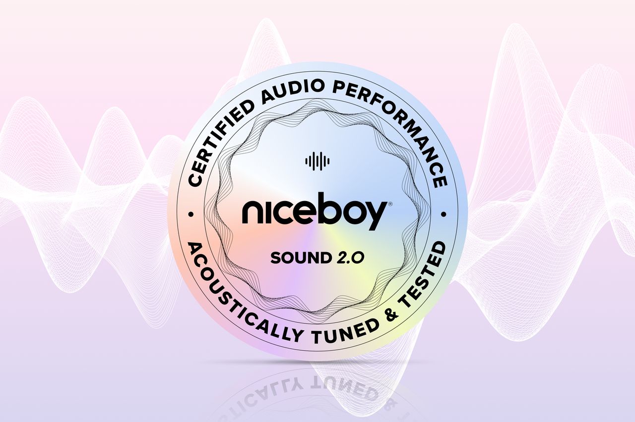 Niceboy Beans 5 POP bezdrátová sluchátka bílá