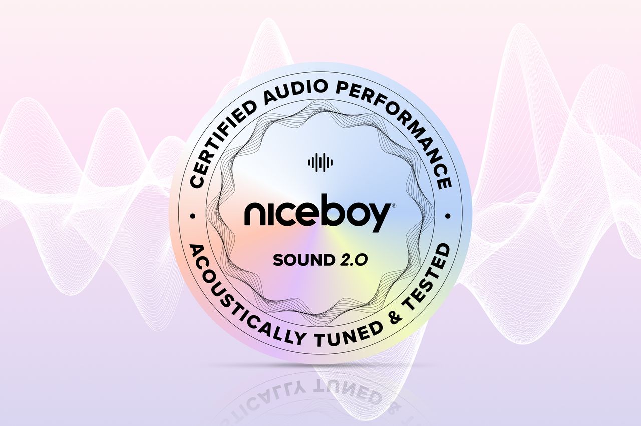 Niceboy Beans 5 PRO bezdrátová sluchátka bílá