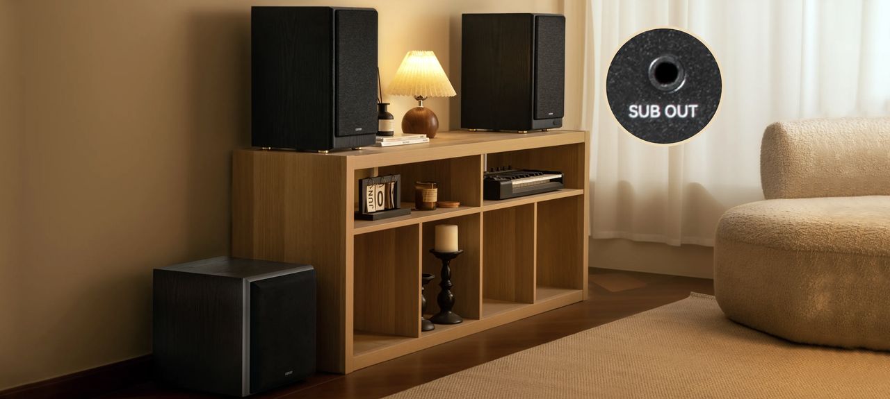 EDIFIER R2750DB MKII aktivní reproduktory hnědé