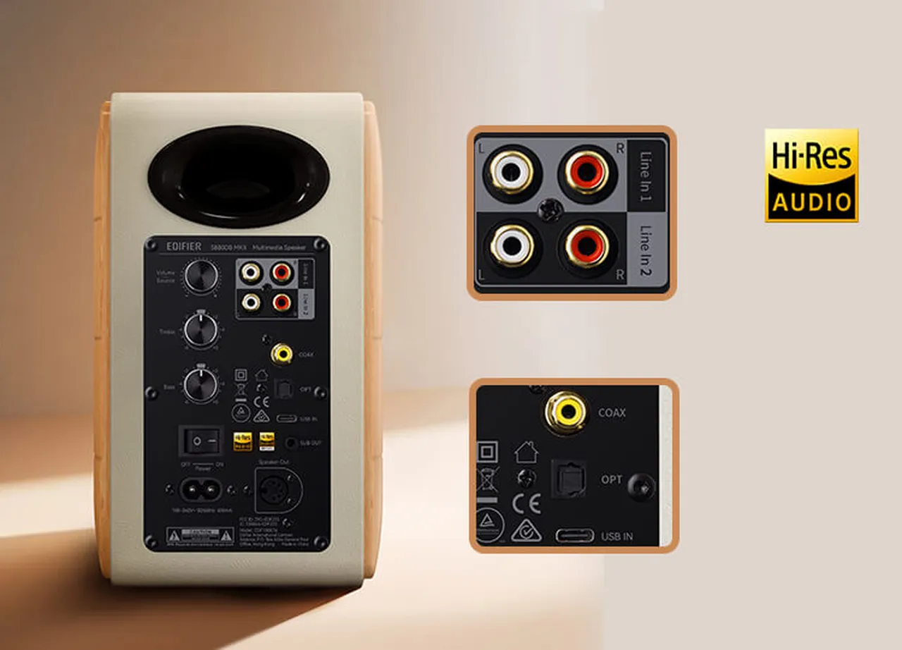 Edifier S880DB MKII (tmavé drevo)