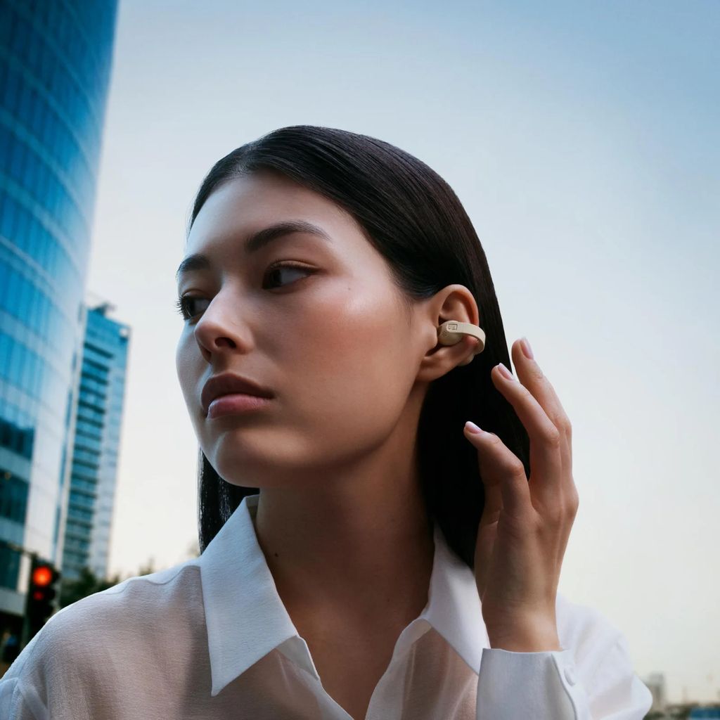Sennheiser ACCENTUM Clip bezdrátová sluchátka modrá