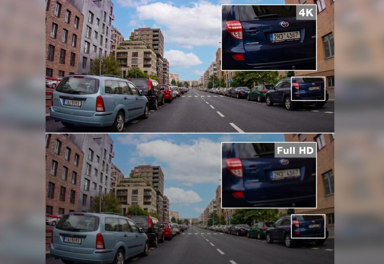 Aligator A8 autokamera přední + zadní, GPS 4K černá