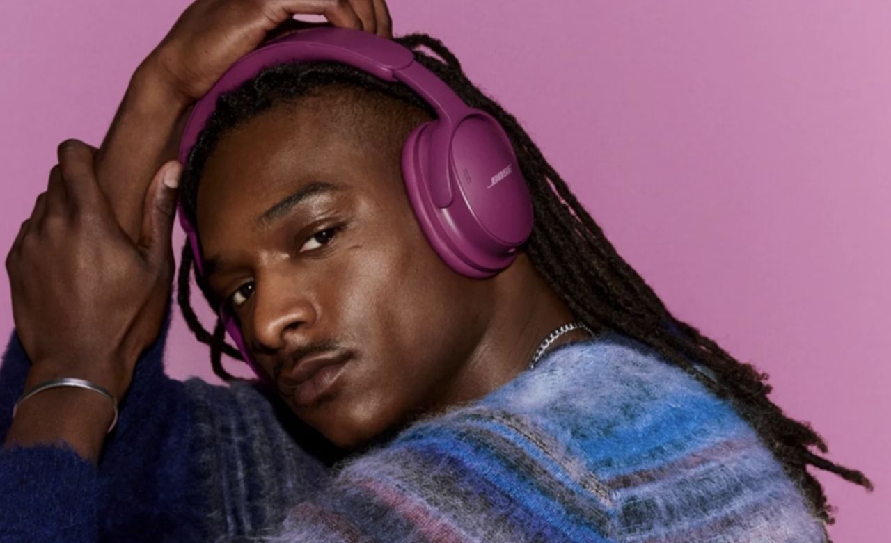 Bose QuietComfort Headphones (2. gen) náhlavní sluchátka vínové