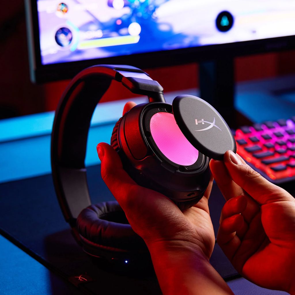 HyperX Cloud Flight 2 bezdrátová herní sluchátka černá