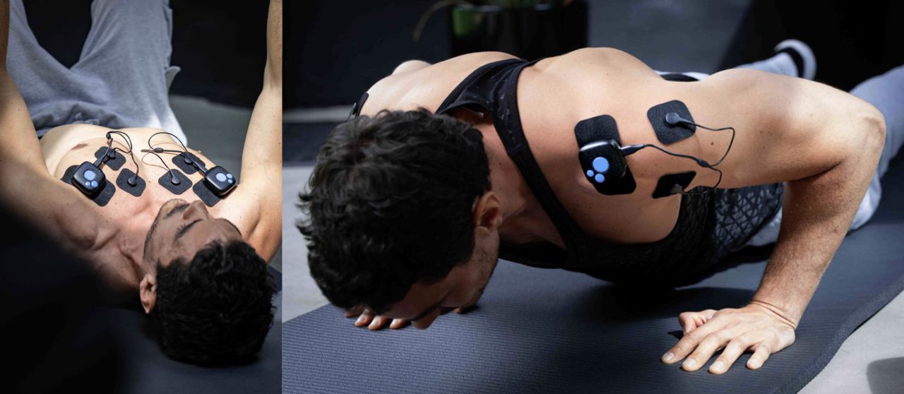 Bluetens Duo Sport 2 elektrostimulátor s příslušenstvím černý
