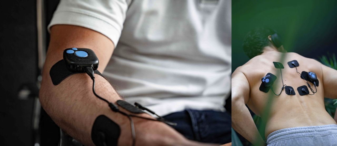 Bluetens Duo Sport 2 elektrostimulátor s příslušenstvím černý