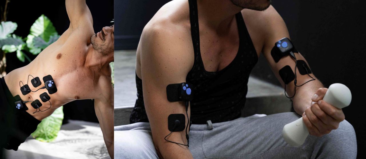 Bluetens Duo Sport 2 elektrostimulátor s příslušenstvím černý