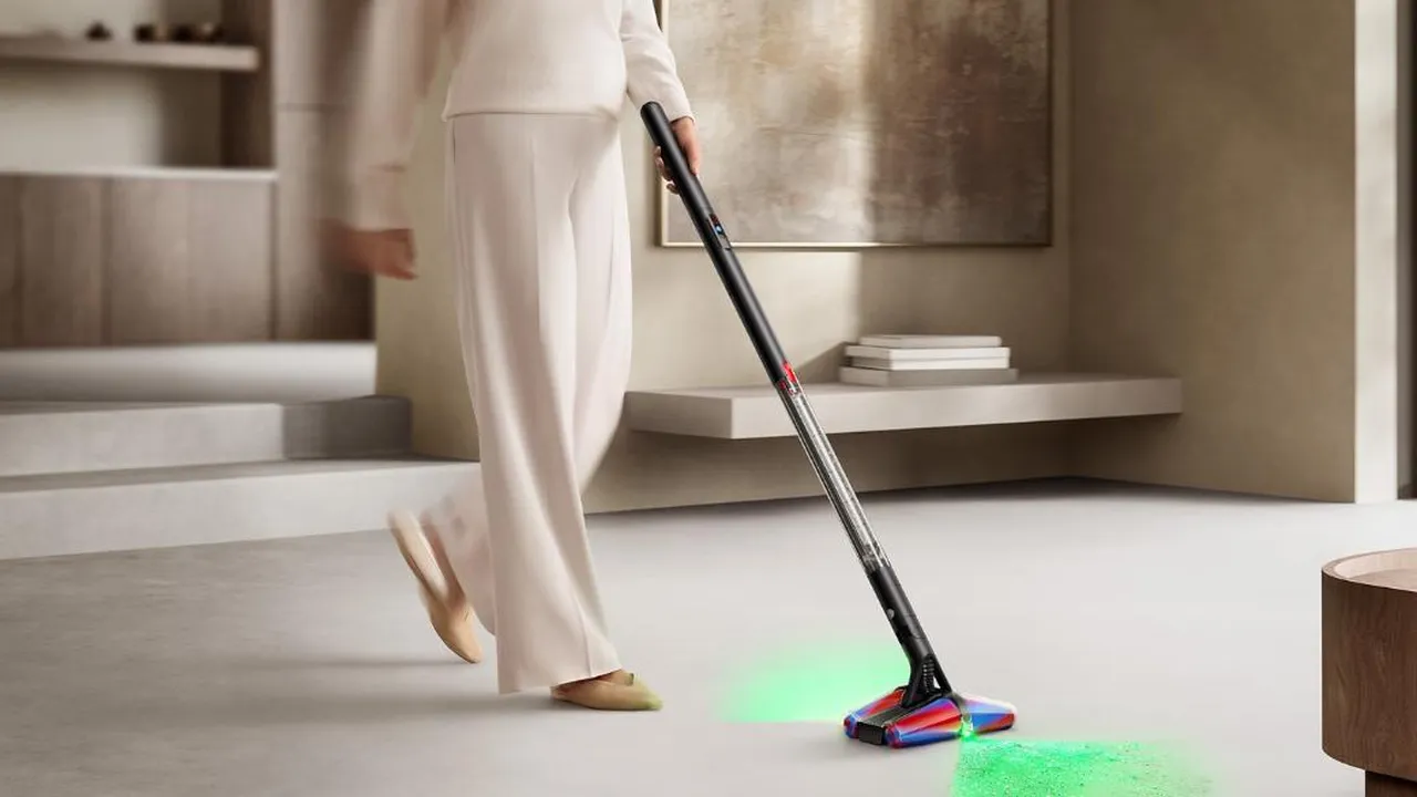 Dyson PencilVac Fluffycones tyčový vysavač