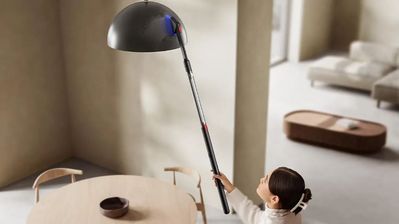 Dyson PencilVac Fluffycones tyčový vysavač