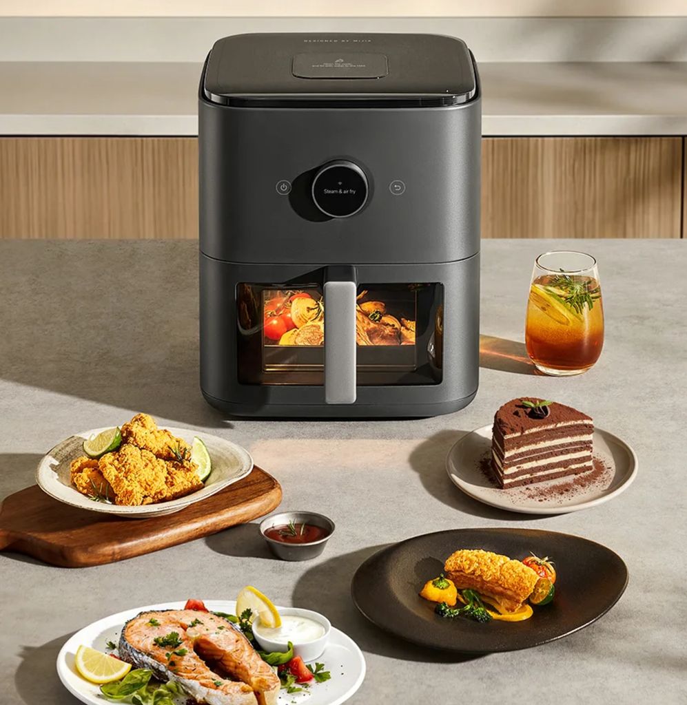 Xiaomi Mijia Smart Steam Air Fryer 7L horkovzdušná fritéza černá